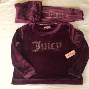 Juicy Couture Los Angeles, California Sleepwear Set, Size large